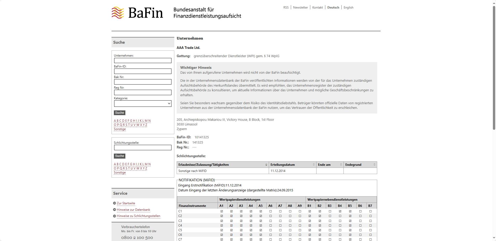 BaFin