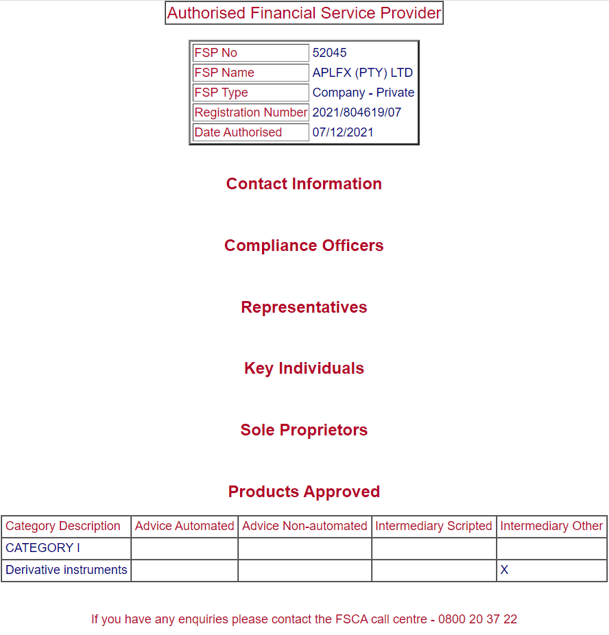 南非金融部门行为监管局(FSCA)