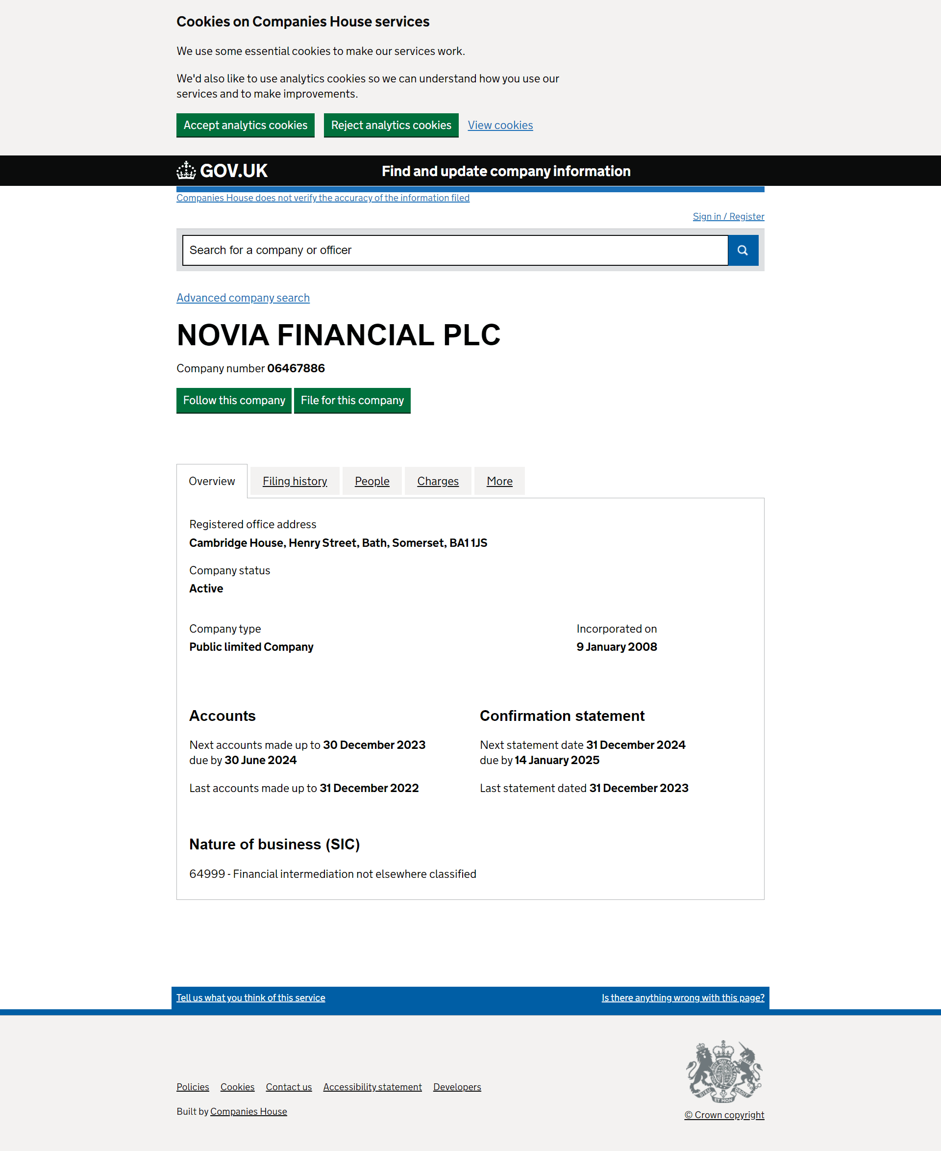 英国工商局（Companies House）