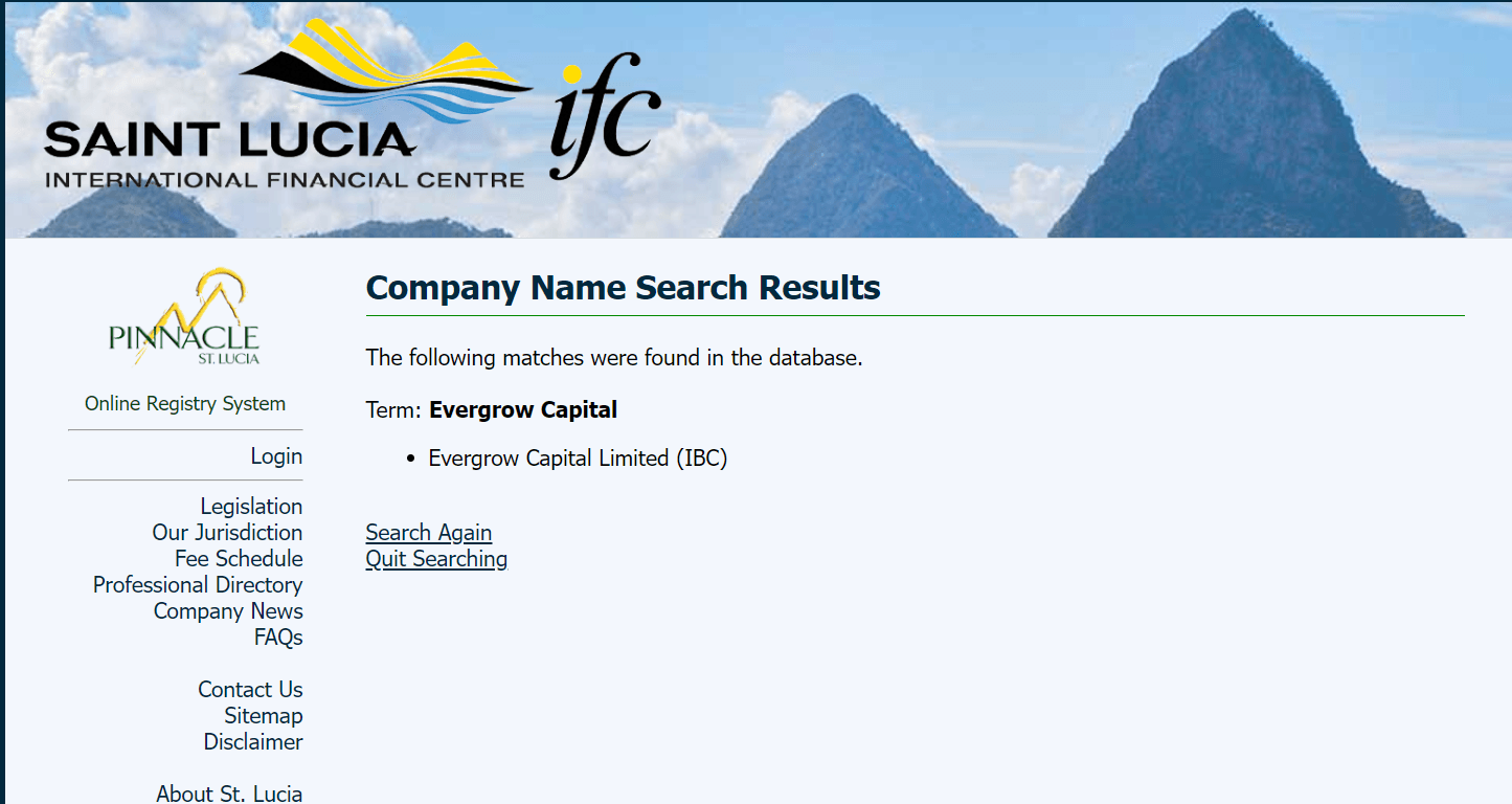 圣卢西亚国际商业公司和国际信托注册处(ifc)