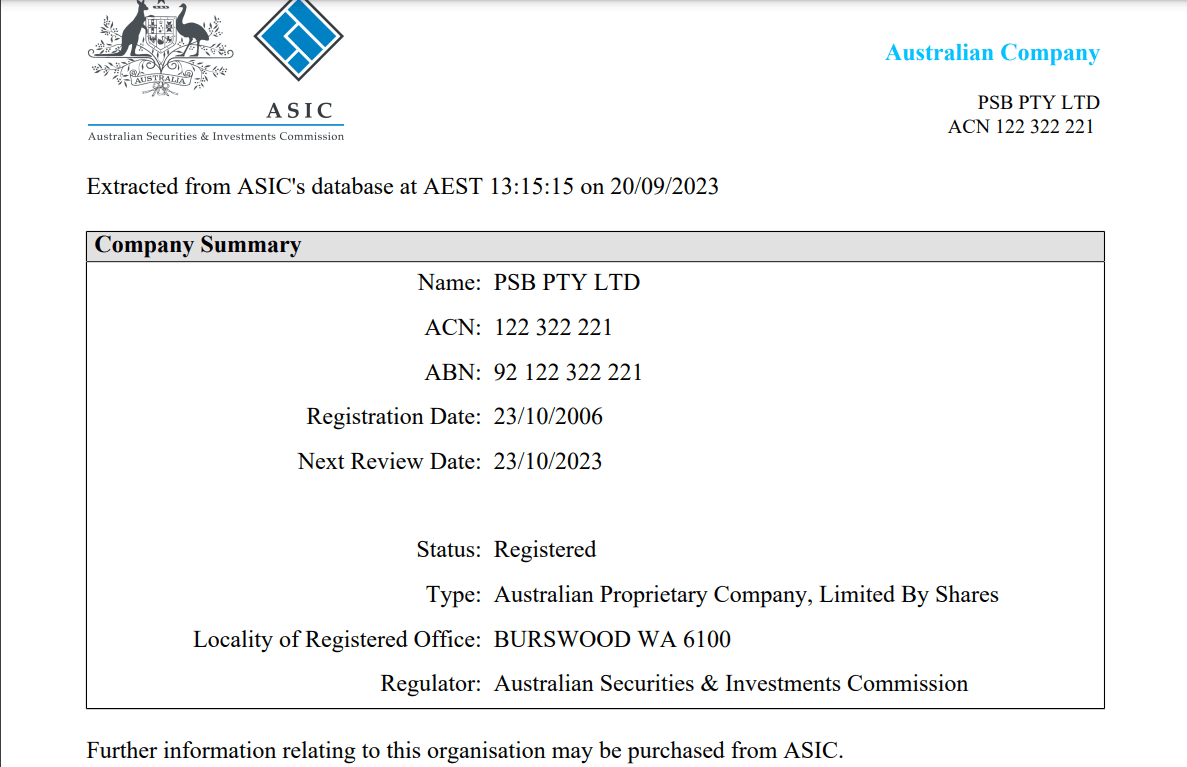 澳大利亚证券和投资委员会(ASIC)