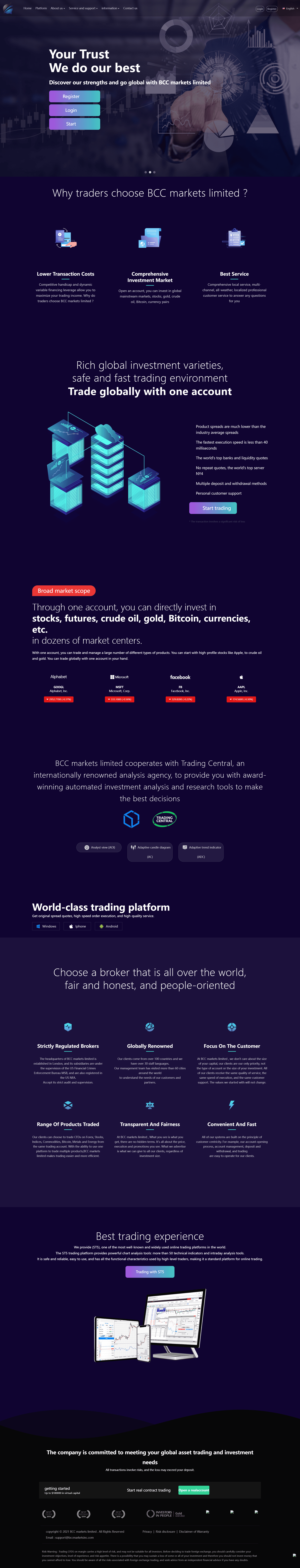 BCC markets limited官网