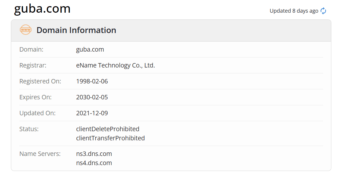 可来股票whois.com域名年限数据