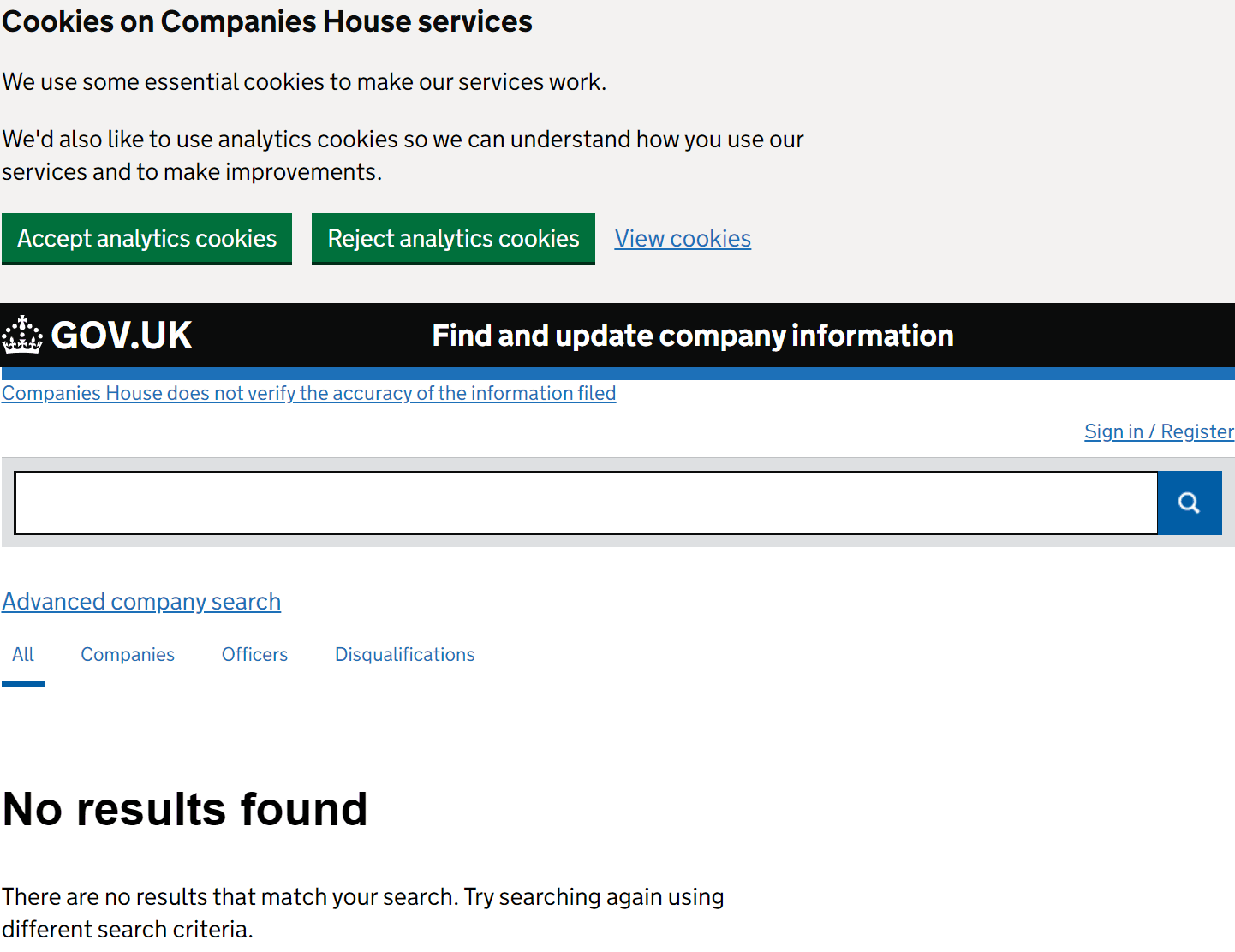 英国工商局（Companies House）