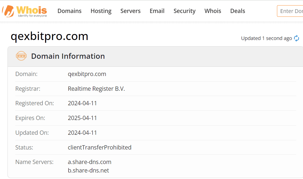 Qexbit Domain