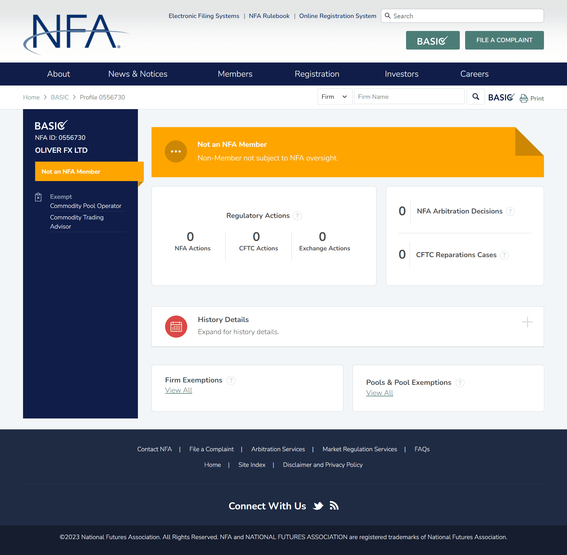 美国全国期货协会(NFA)