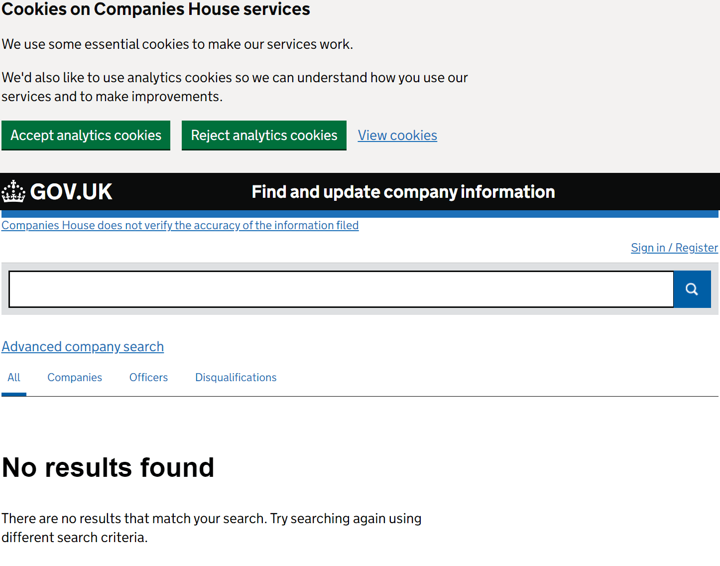 英国工商局（Companies House）