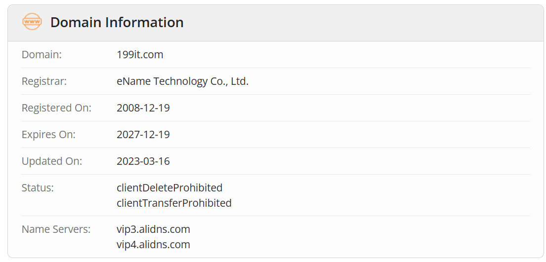 互联网数据资讯whois.com域名年限数据