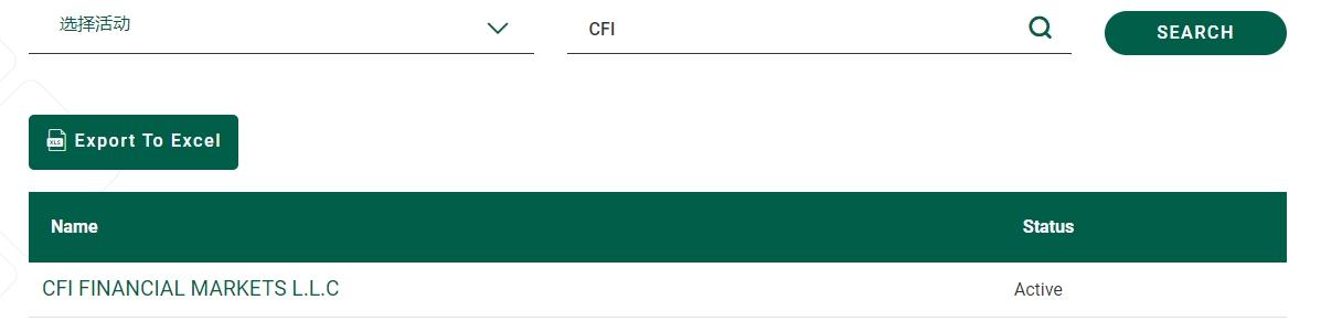 CFI SCA查询