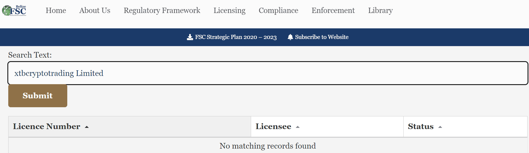 伯利兹金融服务委员会(FSC)