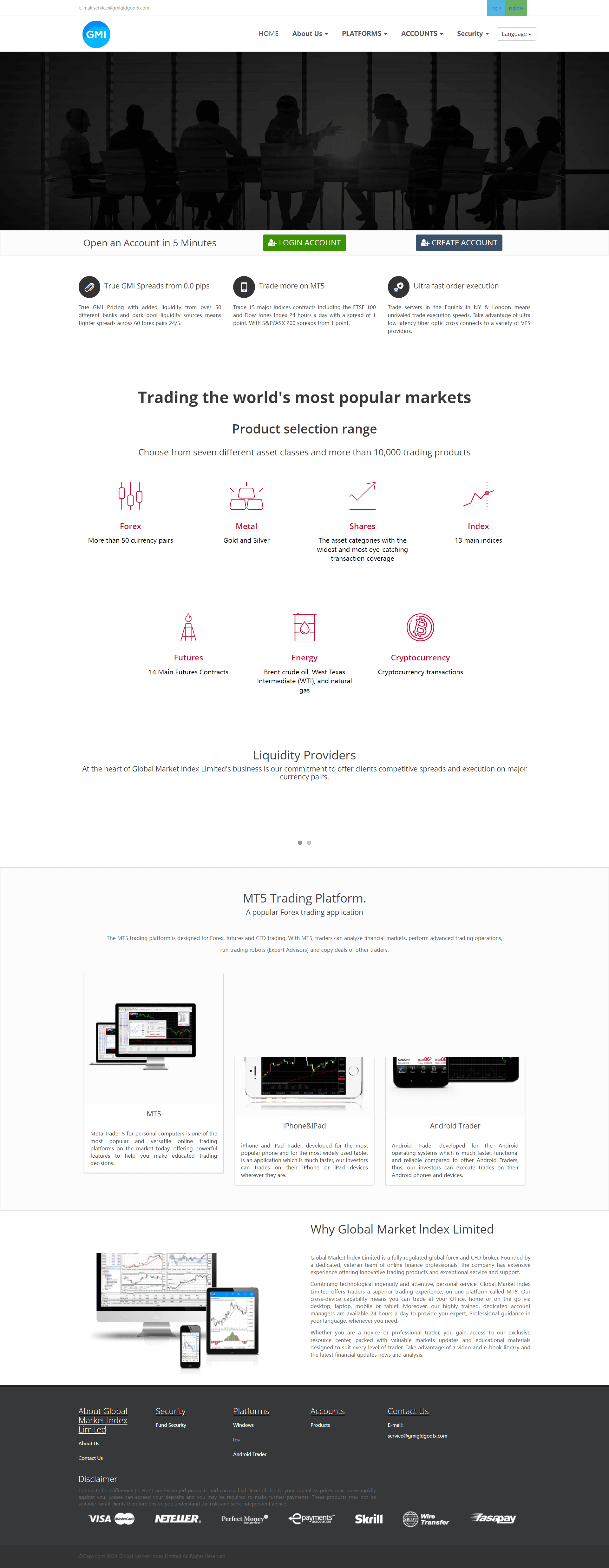 Global Market lndex Limited官网