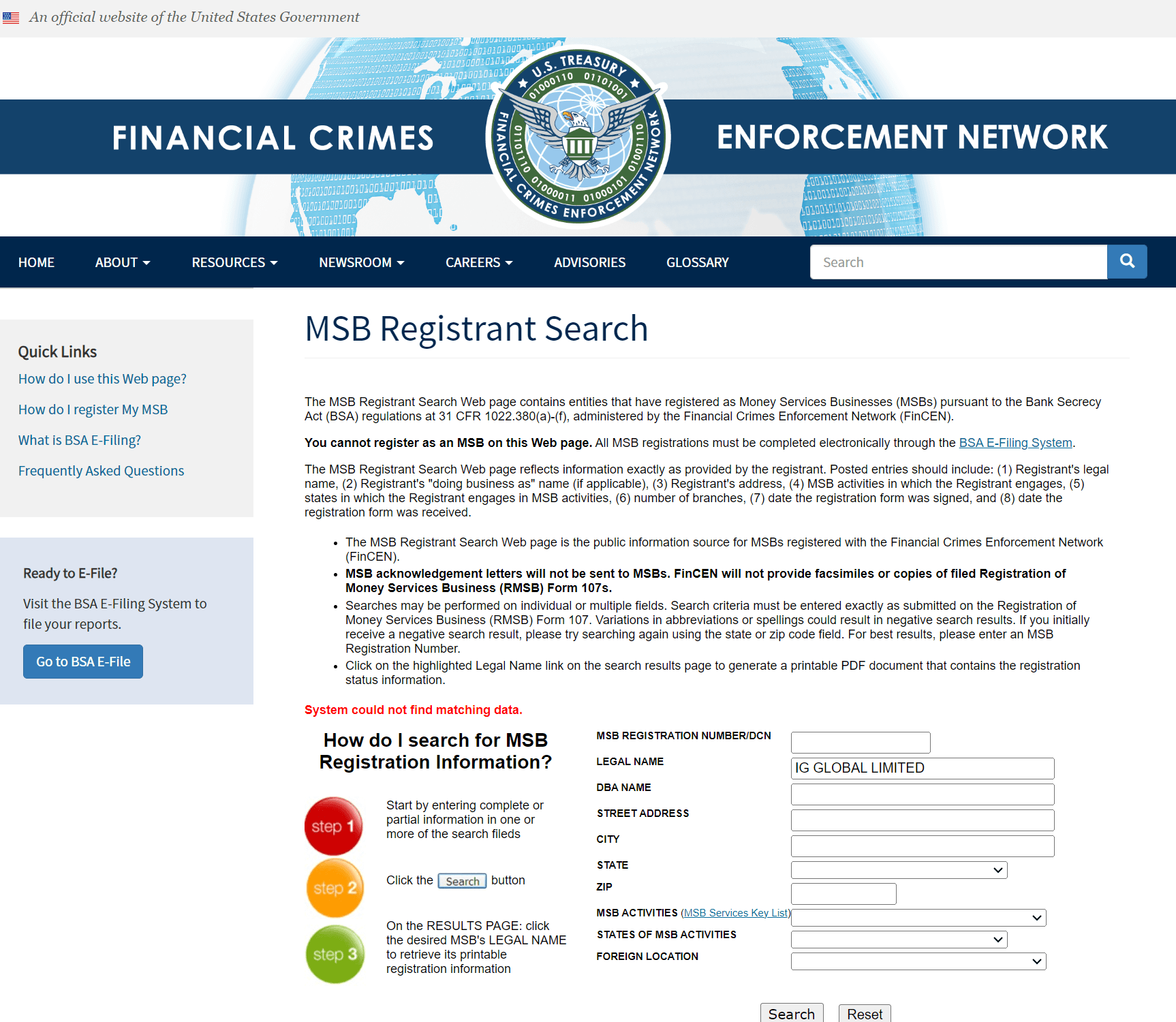 美国金融犯罪执法网络（FinCEN）