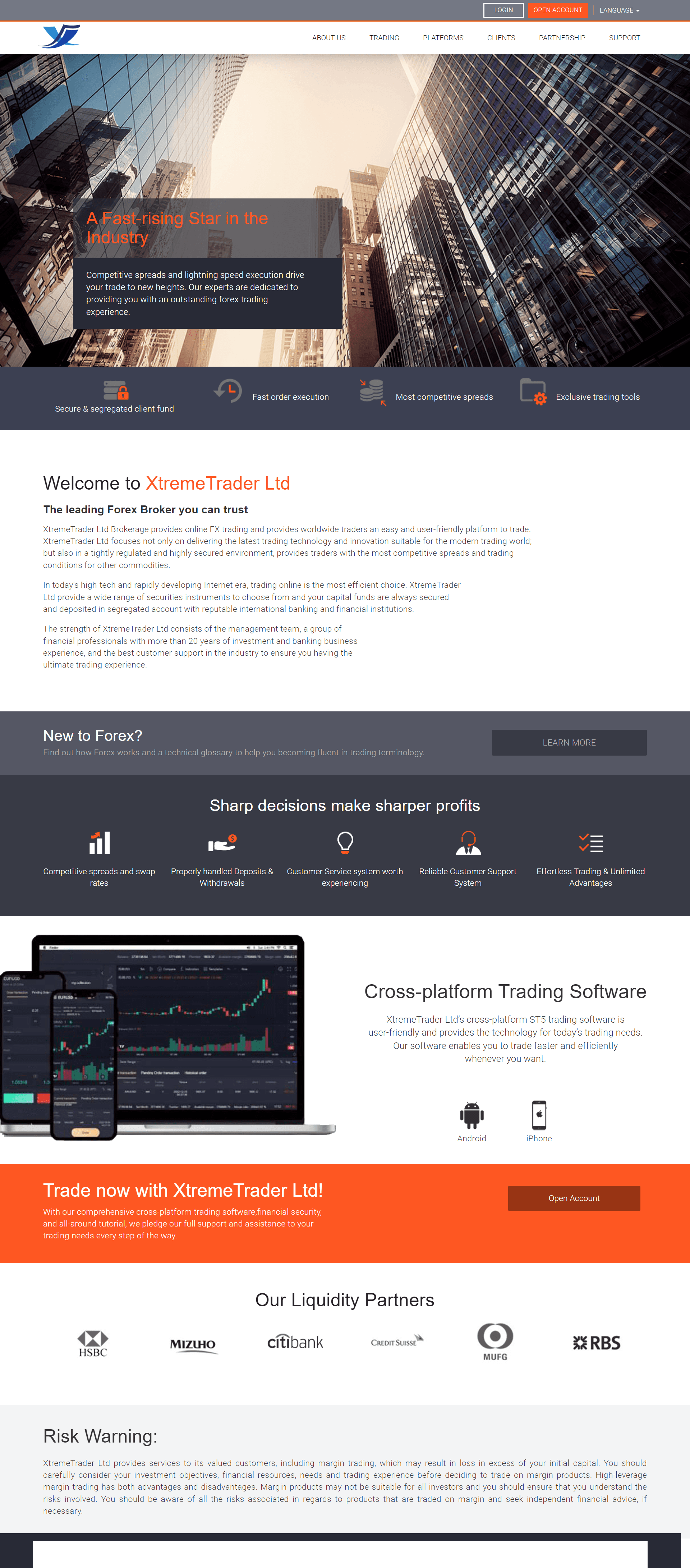 XtremeTrader Ltd官网